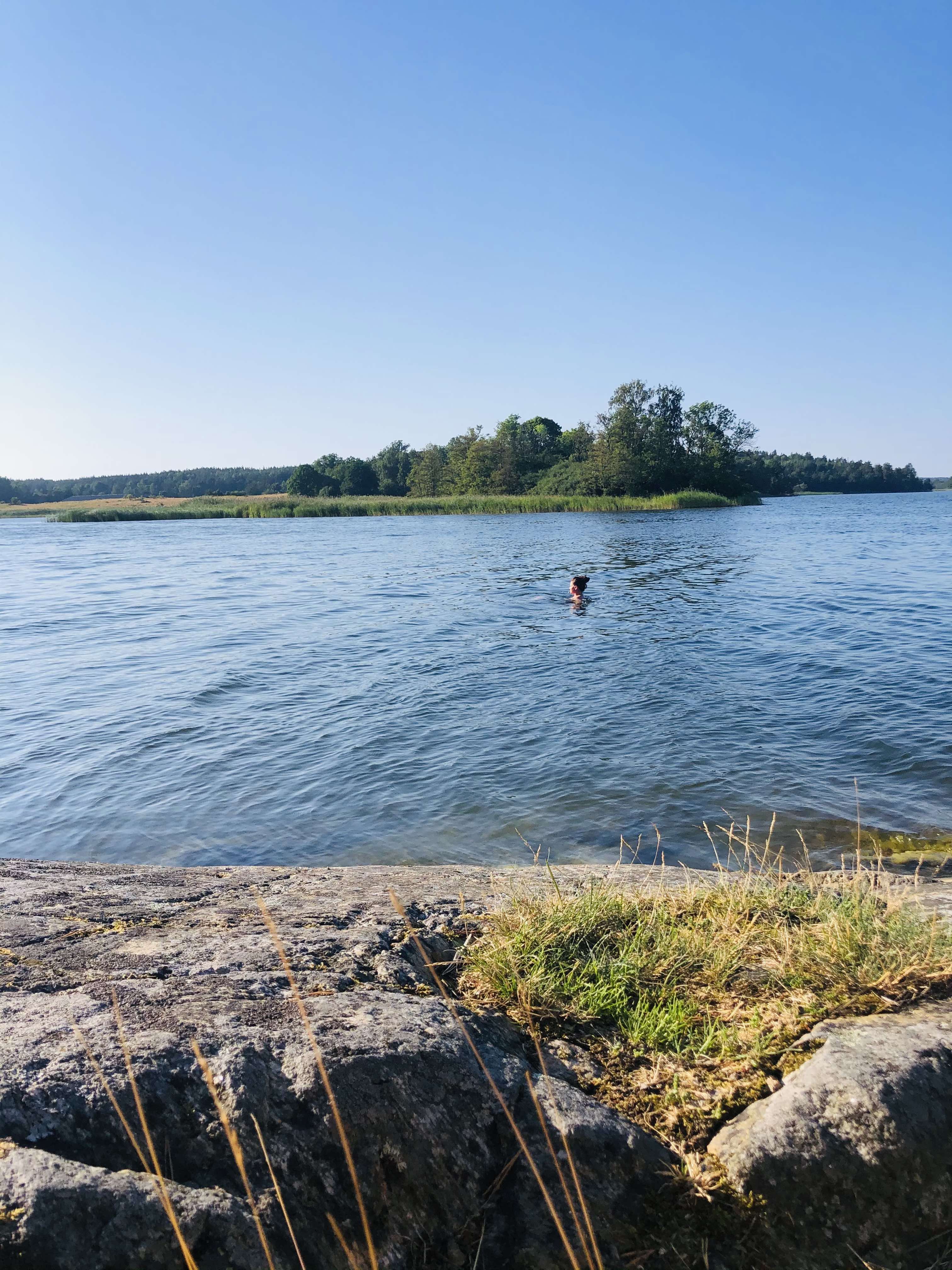 Bogesund Nature Reserve Swimming Sweden